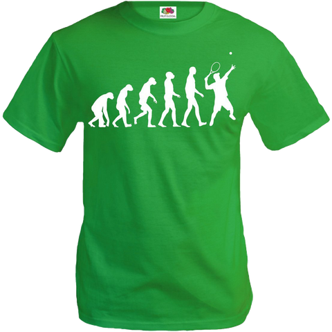 Buxsbaum t-shirt the evolution of tennis